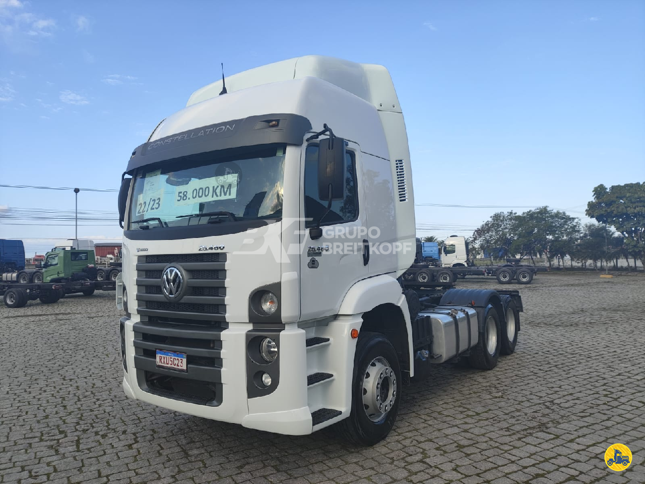 CAMINHAO VOLKSWAGEN VW 25460 Cavalo Mecânico Cavalo 6x2 Breitkopf Caminhões - VW ITAJAI SANTA CATARINA SC